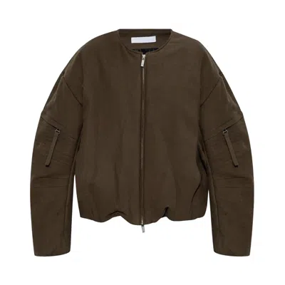 Pre-owned Helmut Lang Cocoon Bomber Jacket 'green' | Men's Size L