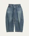 Helmut Lang Cocoon Jeans In Blue