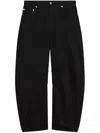 Helmut Lang Cocoon Relaxed Fit Jeans In Black In Black
