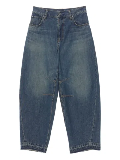 Helmut Lang Cocoon Jeans In Blue