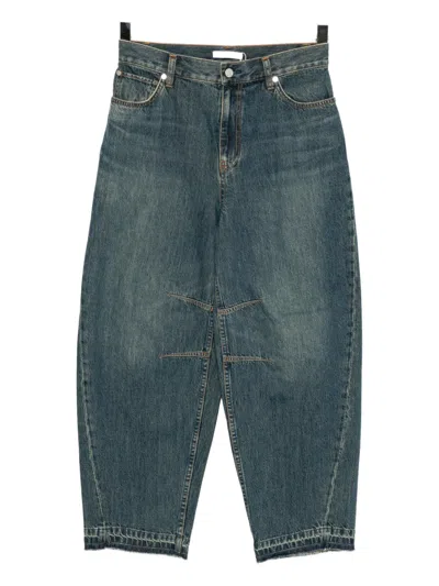 Helmut Lang Cocoon Jeans In Blue