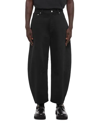 HELMUT LANG COCOON RELAXED FIT JEANS IN BLACK