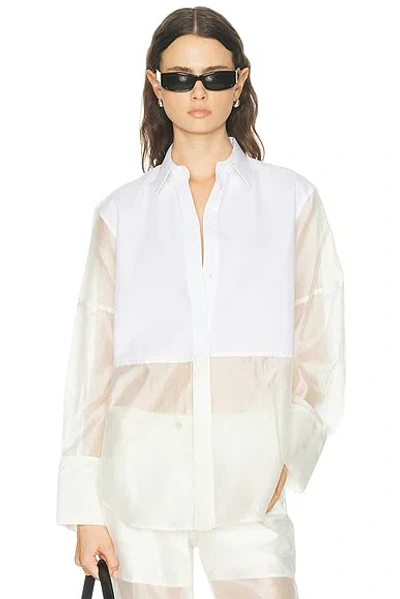 Helmut Lang Combo Long Sleeve Shirt