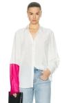 HELMUT LANG COMBO RELAX SHIRT