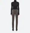 Helmut Lang Combo Slim Pant Suit In Light Brown