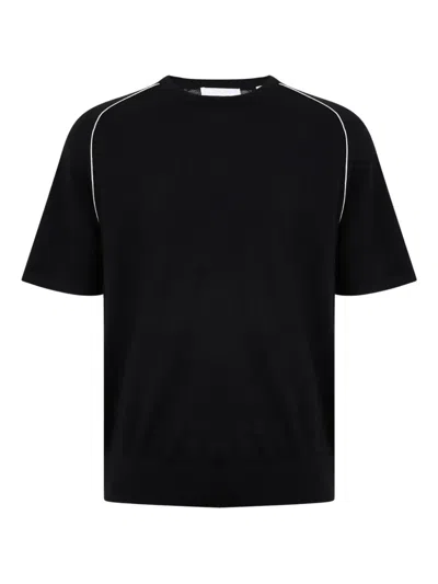 HELMUT LANG CONTRAST-SEAM T-SHIRT