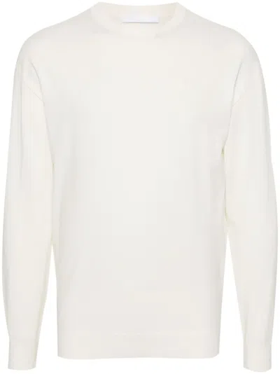 Helmut Lang Jersey With Logo In White