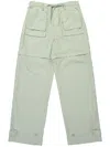 Helmut Lang Convertible Trousers In Wz4 Stone