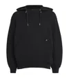 Helmut Lang Hoodie With Drawstring Hood And Kangaroo Pocket In Black