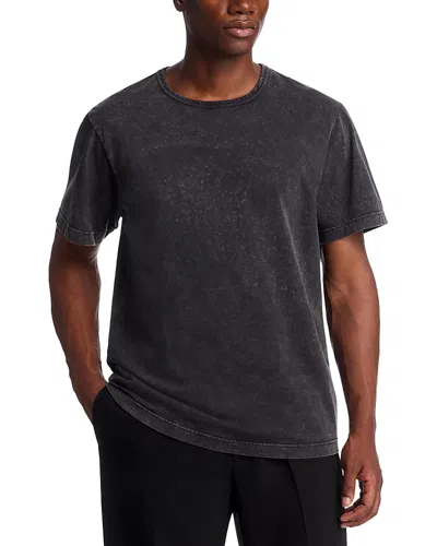 Helmut Lang Cotton Jersey T-shirt In Black