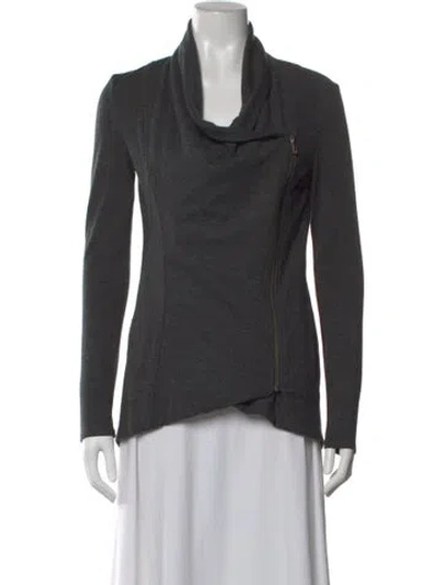 Pre-owned Helmut Lang Cowl Neck Sweater In Gray