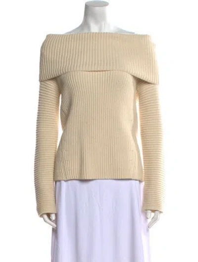 Pre-owned Helmut Lang Cowl Neck Sweater In Neutral