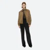 Helmut Lang Creased Ma1 Bomber Jacket In Cognac