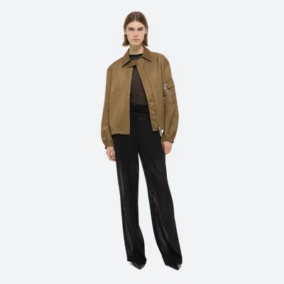 HELMUT LANG CREASED MA1 BOMBER