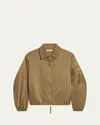 Helmut Lang Creased Ma1 Bomber Jacket In Cogn