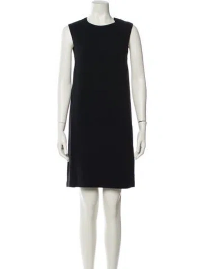 Pre-owned Helmut Lang Crew Neck Knee-length Dress In Multi