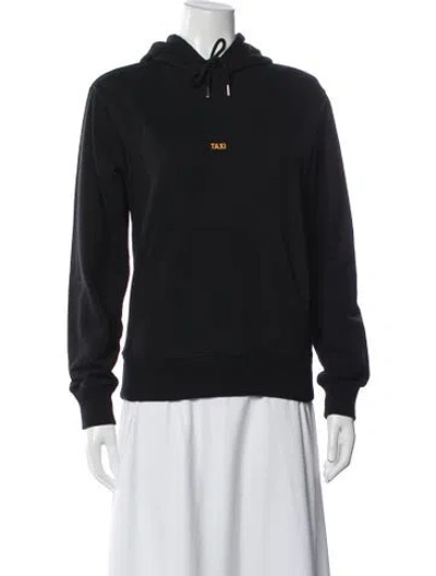 Pre-owned Helmut Lang Crew Neck Long Sleeve Hoodie In Black