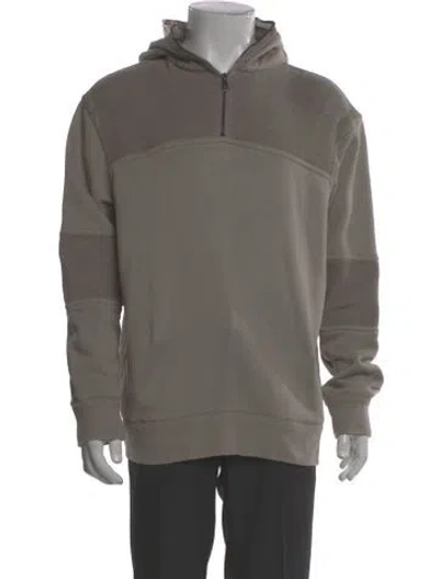 Pre-owned Helmut Lang Crew Neck Long Sleeve Hoodie In Gray