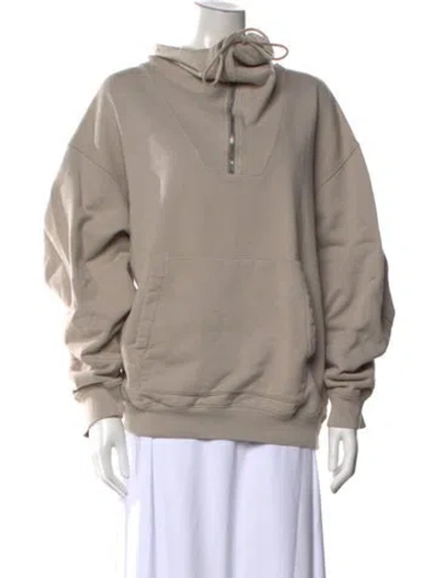 Pre-owned Helmut Lang Crew Neck Long Sleeve Hoodie In Neutral