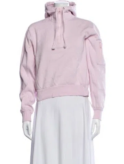 Pre-owned Helmut Lang Crew Neck Long Sleeve Hoodie In Pink