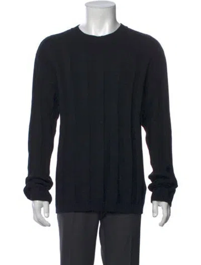 Pre-owned Helmut Lang Crew Neck Long Sleeve Pullover W/ Tags In Black