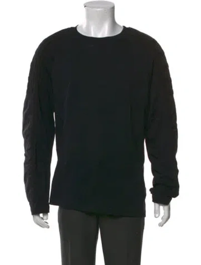 Pre-owned Helmut Lang Crew Neck Long Sleeve Sweatshirt In Black
