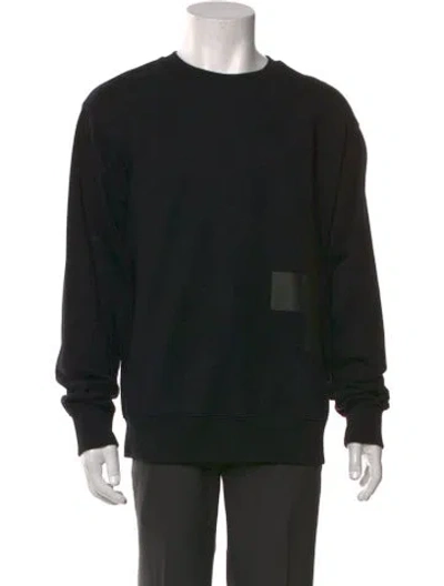 Pre-owned Helmut Lang Crew Neck Long Sleeve Sweatshirt In Black