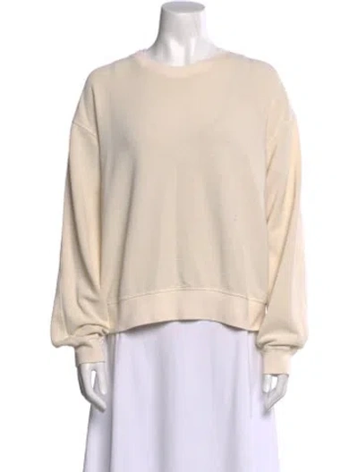 Pre-owned Helmut Lang Crew Neck Long Sleeve Sweatshirt In Neutral
