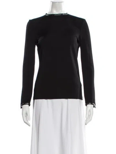 Pre-owned Helmut Lang Crew Neck Long Sleeve Top In Gray