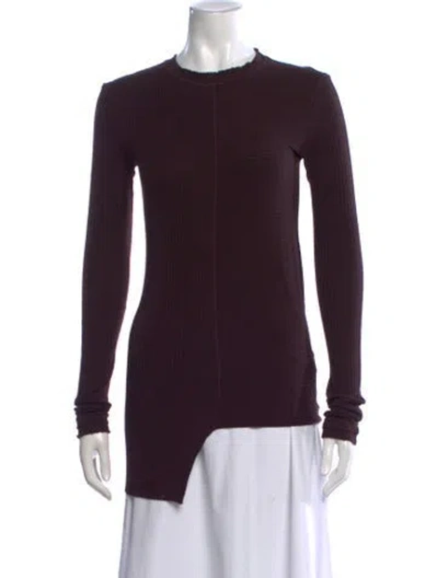 Pre-owned Helmut Lang Crew Neck Long Sleeve Top In Multi