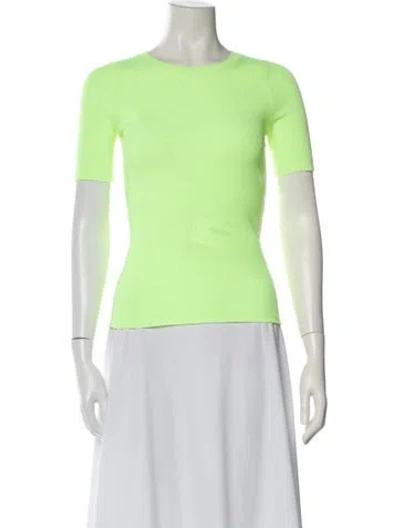 Pre-owned Helmut Lang Crew Neck Short Sleeve Top In Multi