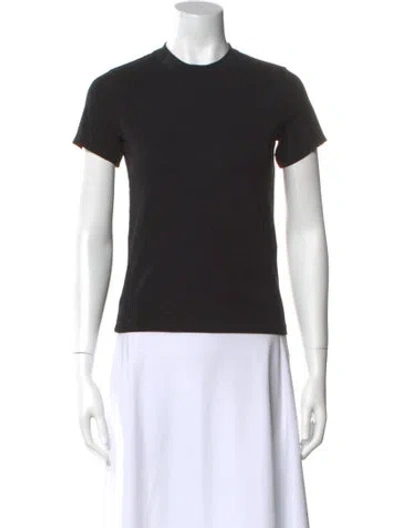 Pre-owned Helmut Lang Crew Neck Short Sleeve T-shirt In Black