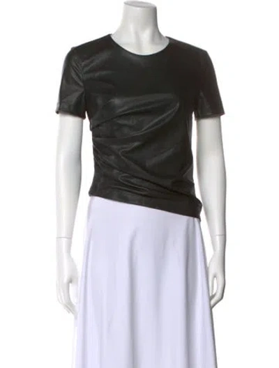 Pre-owned Helmut Lang Crew Neck Short Sleeve T-shirt In Black