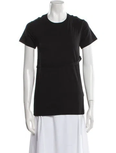 Pre-owned Helmut Lang Crew Neck Short Sleeve T-shirt In Black