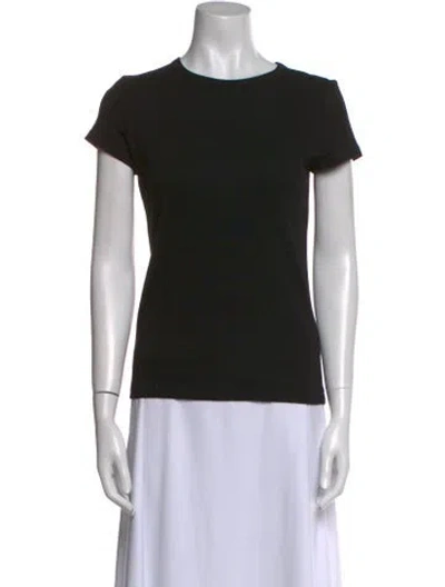 Pre-owned Helmut Lang Crew Neck Short Sleeve T-shirt In Black