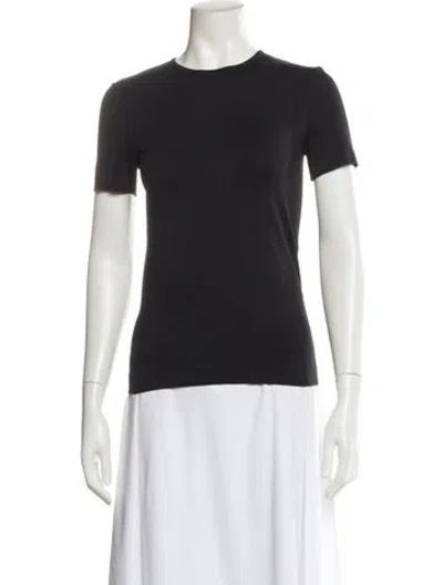 Pre-owned Helmut Lang Crew Neck Short Sleeve T-shirt In Black