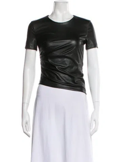 Pre-owned Helmut Lang Crew Neck Short Sleeve T-shirt In Black