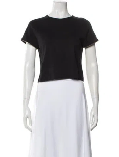 Pre-owned Helmut Lang Crew Neck Short Sleeve T-shirt In Black