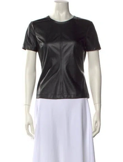 Pre-owned Helmut Lang Crew Neck Short Sleeve T-shirt In Black