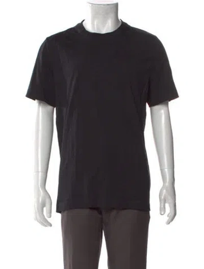 Pre-owned Helmut Lang Crew Neck Short Sleeve T-shirt In Black