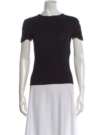 Pre-owned Helmut Lang Crew Neck Short Sleeve T-shirt In Black
