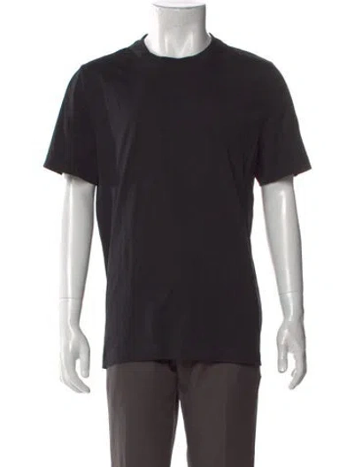 Pre-owned Helmut Lang Crew Neck Short Sleeve T-shirt In Black
