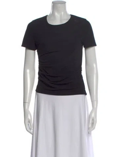 Pre-owned Helmut Lang Crew Neck Short Sleeve T-shirt In Black