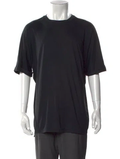 Pre-owned Helmut Lang Crew Neck Short Sleeve T-shirt In Black