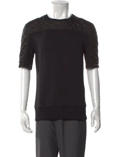 Pre-owned Helmut Lang Crew Neck Short Sleeve T-shirt In Black