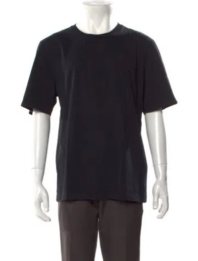 Pre-owned Helmut Lang Crew Neck Short Sleeve T-shirt In Black