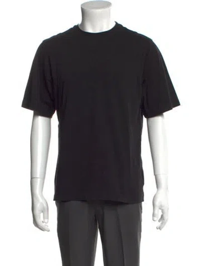 Pre-owned Helmut Lang Crew Neck Short Sleeve T-shirt In Black