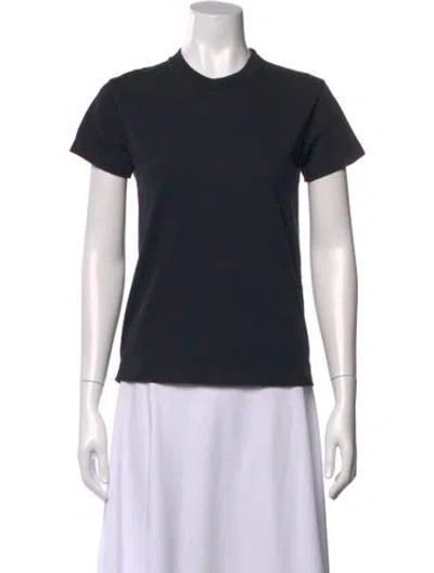 Pre-owned Helmut Lang Crew Neck Short Sleeve T-shirt In Black