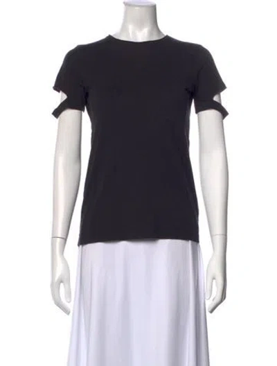Pre-owned Helmut Lang Crew Neck Short Sleeve T-shirt In Black