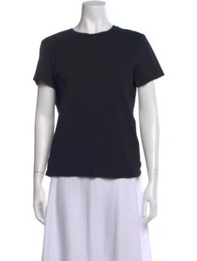 Pre-owned Helmut Lang Crew Neck Short Sleeve T-shirt In Black